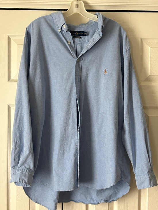 Ralph Lauren Other - Ralph Lauren Size 2XL Blue Long-Sleeve Button Down Oxford Shirt